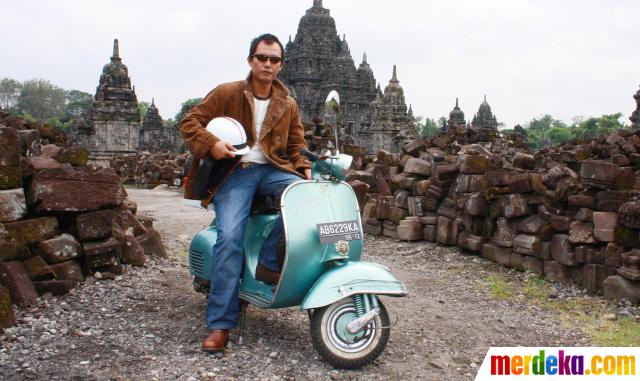 Foto : Vespa ini yang akan dibawa ke Italia merdeka.com