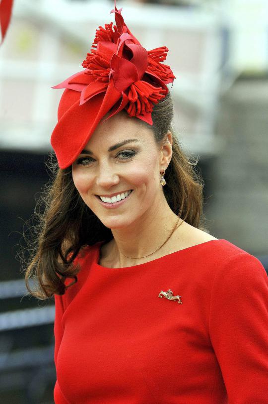 Kate Middleton tampil menawan pada 60 tahun tahta Ratu