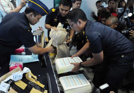 Bea Cukai amankan pita cukai palsu senilai Rp 5 M