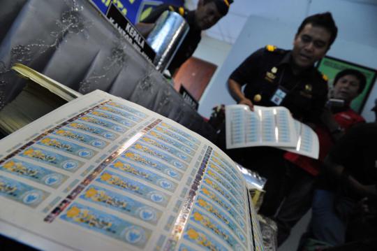 Bea Cukai amankan pita cukai palsu senilai Rp 5 M