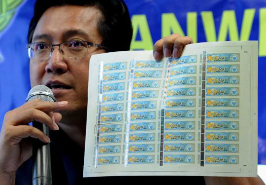 Bea Cukai amankan pita cukai palsu senilai Rp 5 M