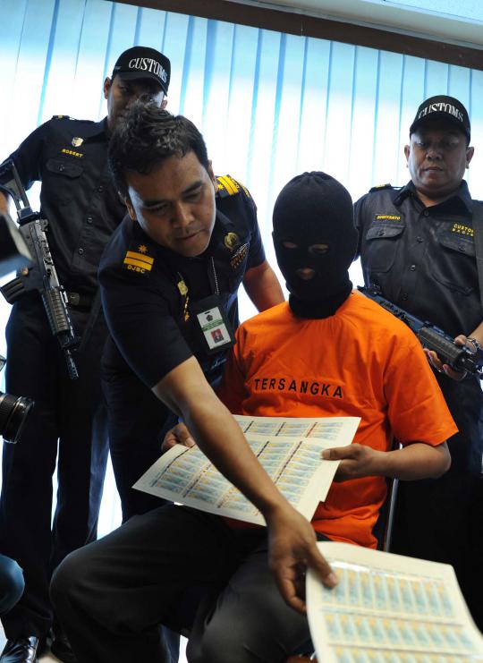 Bea Cukai amankan pita cukai palsu senilai Rp 5 M