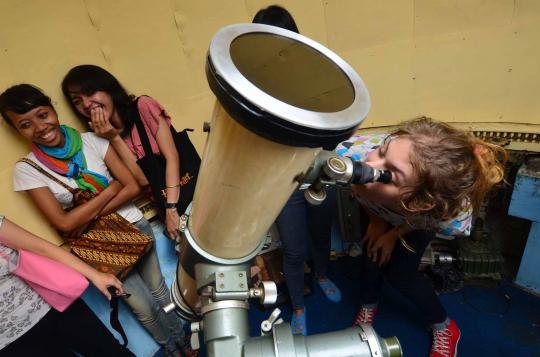Lihat Venus, warga Jakarta padati Planetarium