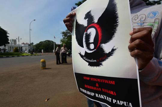 Aktivis NAPAS gelar demo di Istana Merdeka