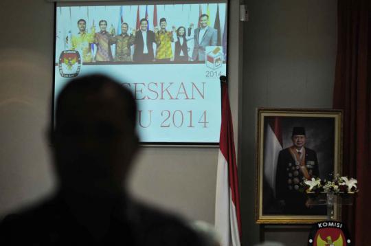 KPU menetapkan Pemilu 2014