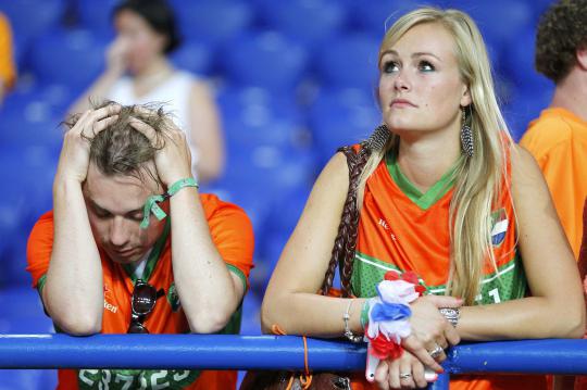 Suporter cantik di Euro 2012