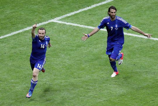 Ketika pemain melakukan selebrasi gol