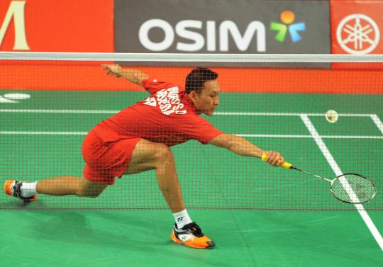 Bintang bulutangkis Indonesia berlaga di Indonesia Open