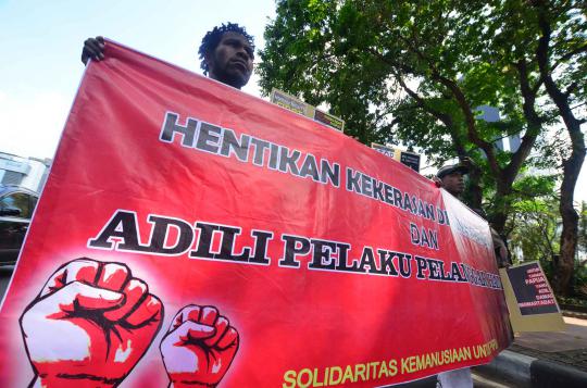 Aktivis NAPAS kembali gelar demo di Istana