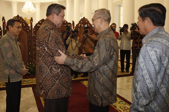 SBY gelar pertemuan sesepuh TNI dan Polri