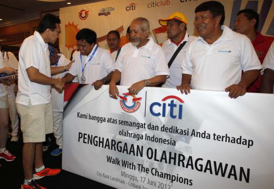 40 Mantan atlet Indonesia terima penghargaan
