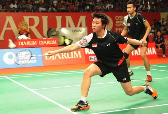 Ganda campuran terbaik Indonesia gagal juara