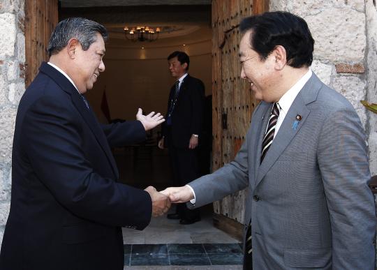 Presiden SBY bertemu PM Jepang