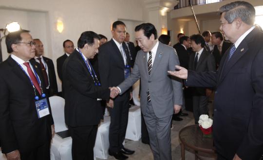 Presiden SBY bertemu PM Jepang