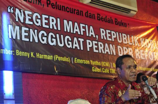 Diskusi bahas buku "Negeri Mafia Republik Korupsi"