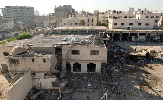 Jalur Gaza kembali digempur Israel
