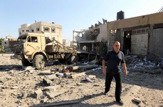 Jalur Gaza kembali digempur Israel