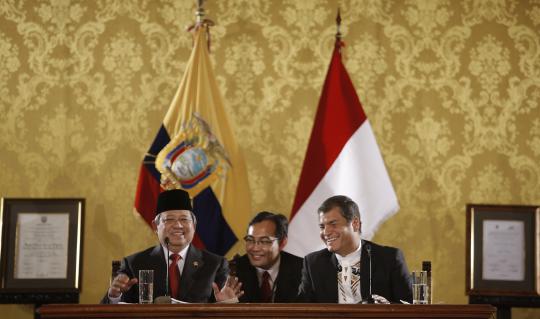 Presiden SBY kunjungi Ekuador