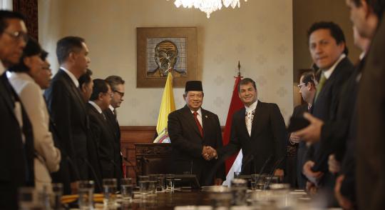 Presiden SBY kunjungi Ekuador