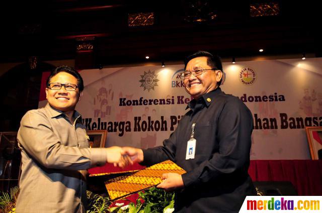 Foto : BKKBN tingkatkan keluarga harmonis  merdeka.com
