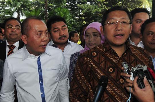 Anas Urbaningrum penuhi panggilan KPK 