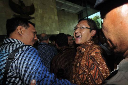 Anas Urbaningrum penuhi panggilan KPK 