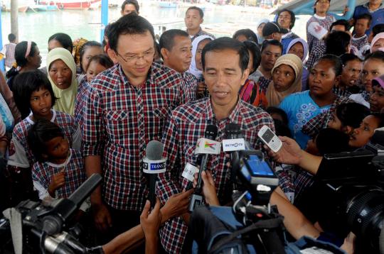 Jokowi kampanye di kepulauan Seribu
