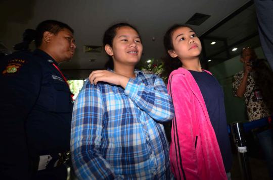 Angelina Sondakh didatangi kedua anaknya di Rutan KPK