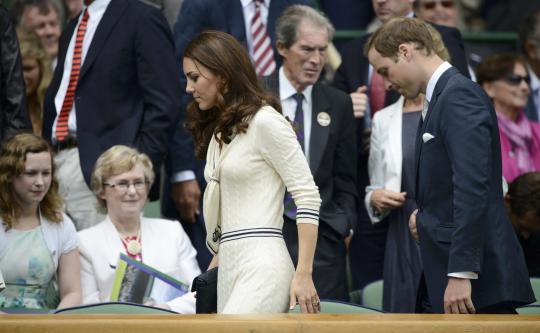 Kate tampil cantik di Wimbledon