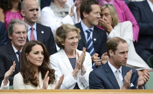 Kate tampil cantik di Wimbledon