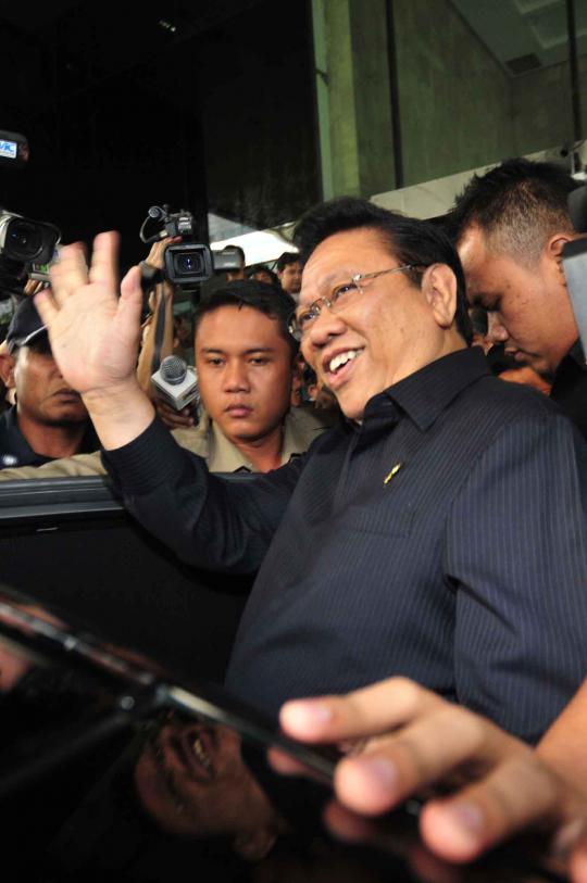 Agung Laksono diperiksa KPK soal kasus PON