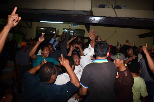 Massa pendukung John Kei datangi RS Polri