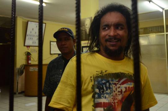 Massa pendukung John Kei datangi RS Polri