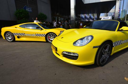 Taksi Ferrari, hanya untuk syuting film
