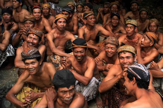 Tradisi ritual Nyadran untuk menyambut puasa