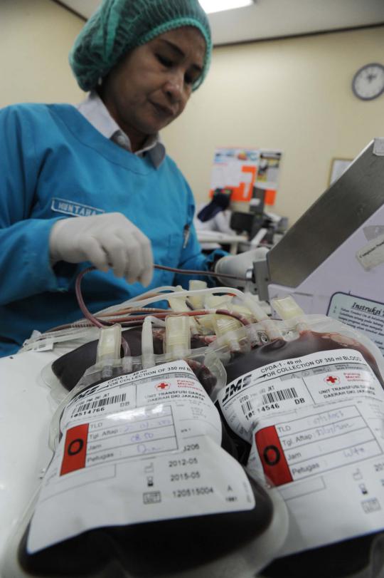 PMI Jakarta tambah stok darah