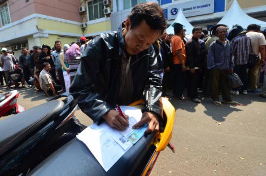 Warga antusias daftar mudik lebaran gratis