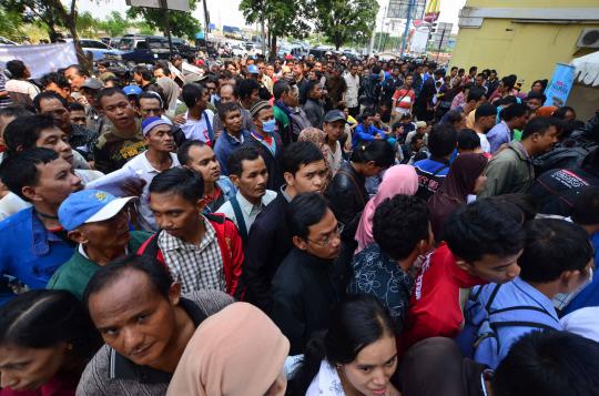 Warga antusias daftar mudik lebaran gratis