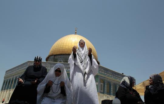 Ramadan di kota suci Yerusalem 