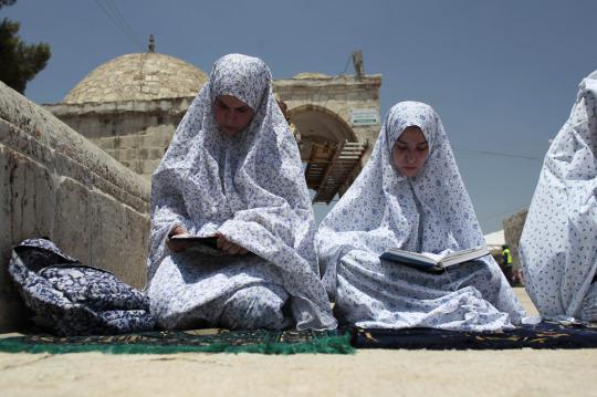 Ramadan di kota suci Yerusalem 