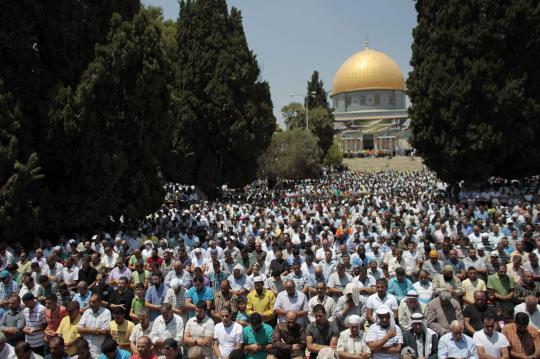 Ramadan di kota suci Yerusalem 