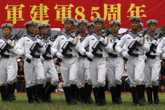 Unjuk gigi Tentara Pembebasan Rakyat China