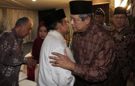 Presiden SBY buka puasa bersama di rumah Ketua DPD
