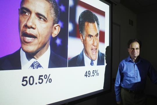 Ramalan hasil pemilu AS menurut profesor matematika