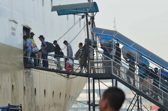 Arus mudik mulai terlihat di Tanjung Priok