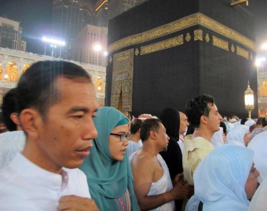 Perjalanan religius Jokowi ke Tanah Suci bersama keluarga
