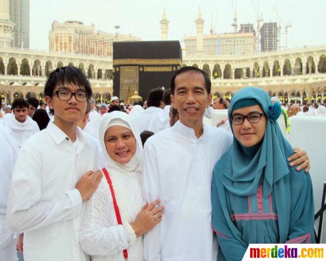 Foto : Perjalanan religius Jokowi ke Tanah Suci bersama 