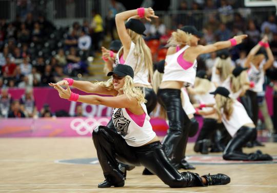 Aksi para penghibur di Olimpiade 2012 London
