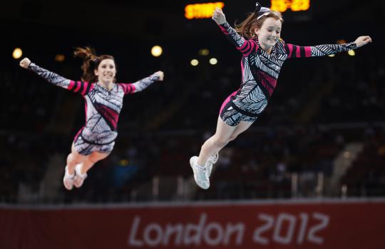 Aksi para penghibur di Olimpiade 2012 London