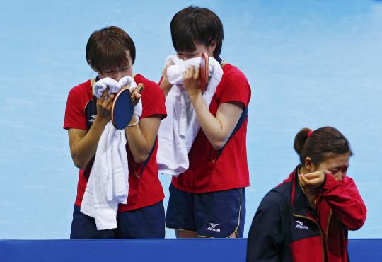 Air mata di arena Olimpiade 2012